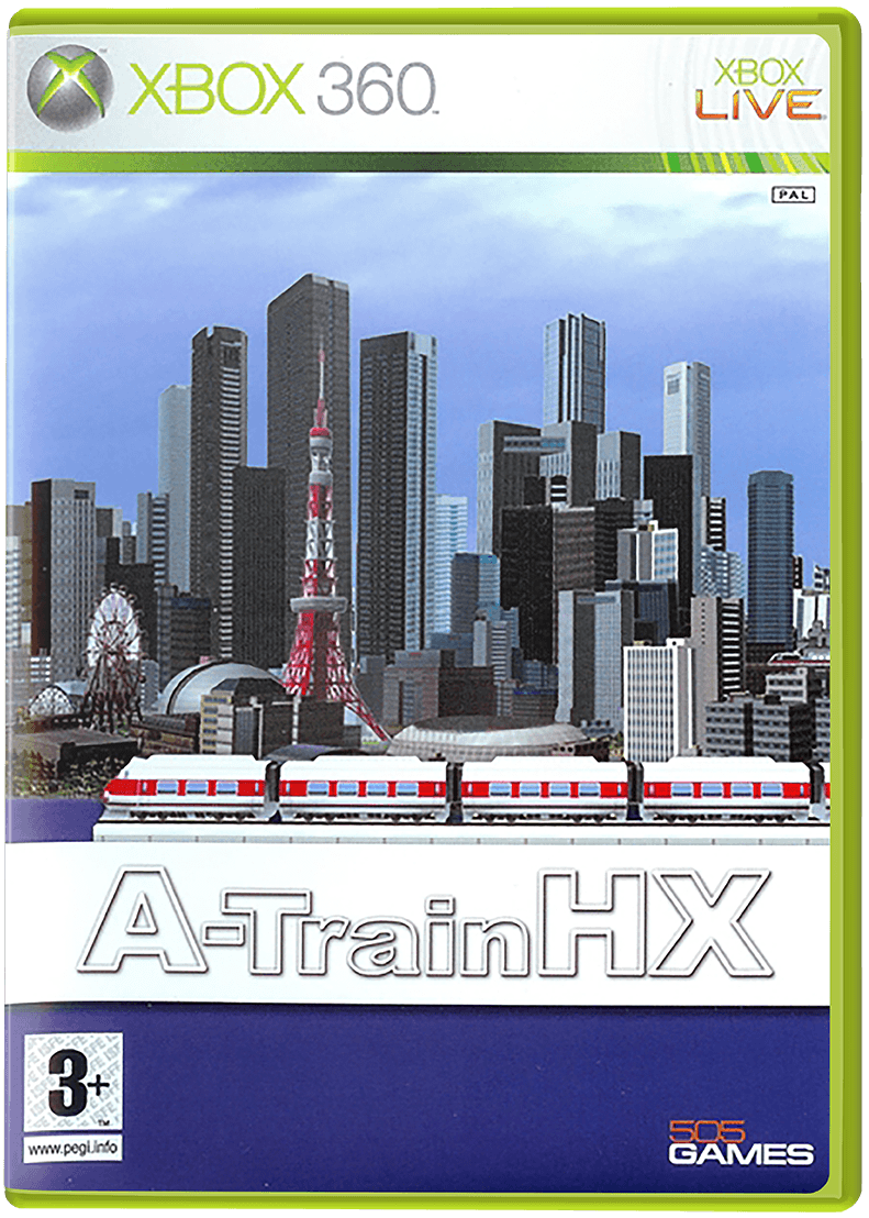 A-Train HX box art for Xbox 360